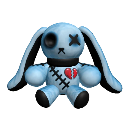 Blue Aesthetic Bunny Plush