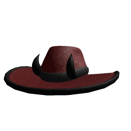 Red Demon Cowboy Hat