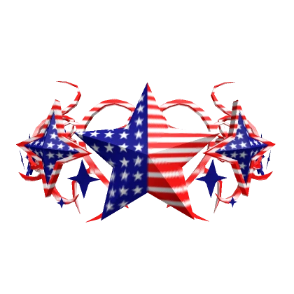 Patriotic Star Cyber Sigil Crown