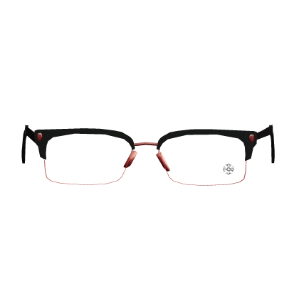 Ruby Chrome Fancy Glasses