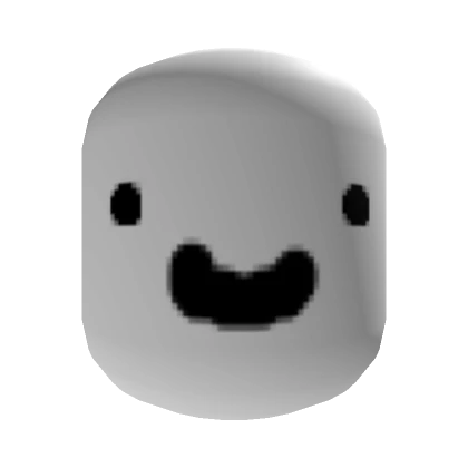 Pixelated Smiley Face [institutional White]