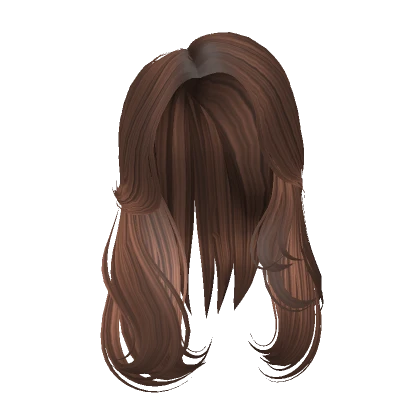 Layered School Girl Hair in Brown