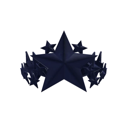 Navy Star Crown