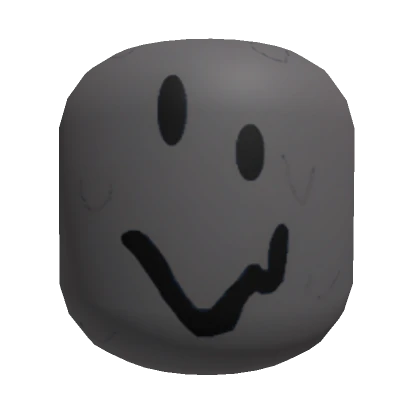 Grey Melted Noob Face