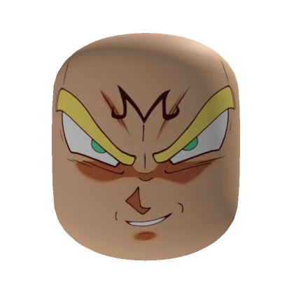 Majin Vegeta Anime Face