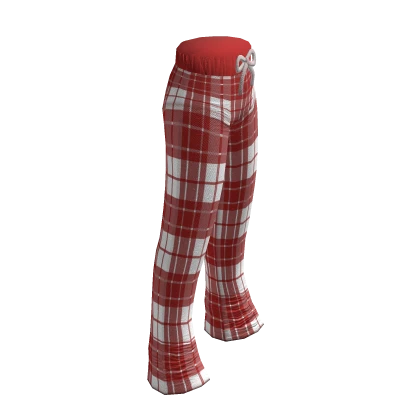 Cozy Flannel Pajamas Red Plaid Christmas