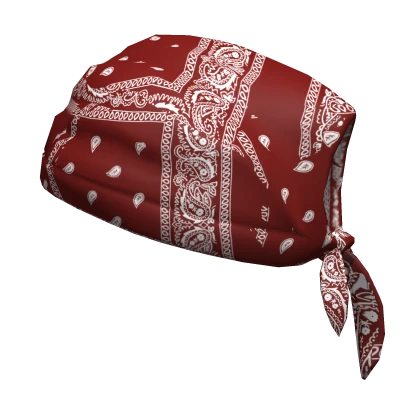 Red Tied Bandana