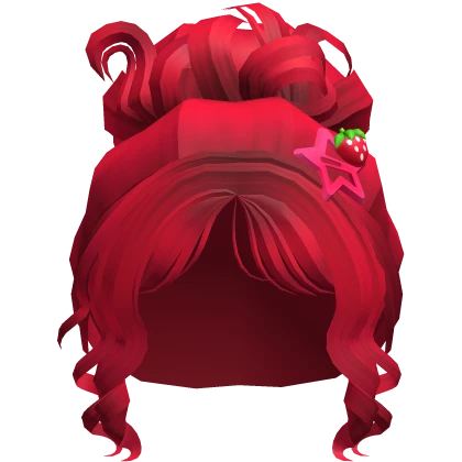 Strawberry Wisp Hair With Clip