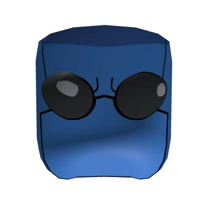 Blue Animated Invincible Mask