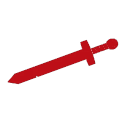Red Glow Strike Sword
