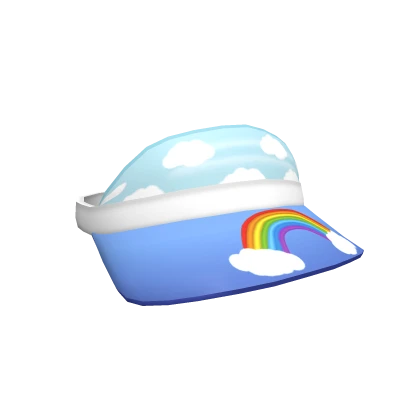 Cartoon Rainbow Visor