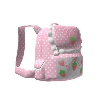 Strawberry Cat Backpack 1.0