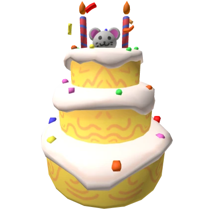 Mouse Birthday Cake