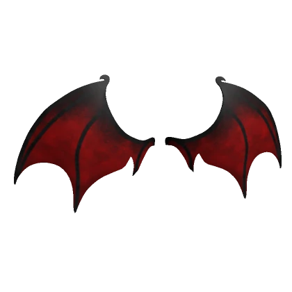 Red Vampire Wings