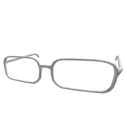 White Frame Glasses