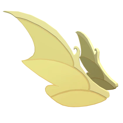 Yellow pony flutterbat fluttershy bat wings