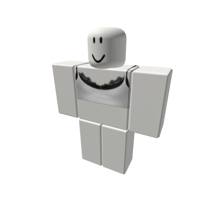 Classic white cropped tank top chicana dh latina