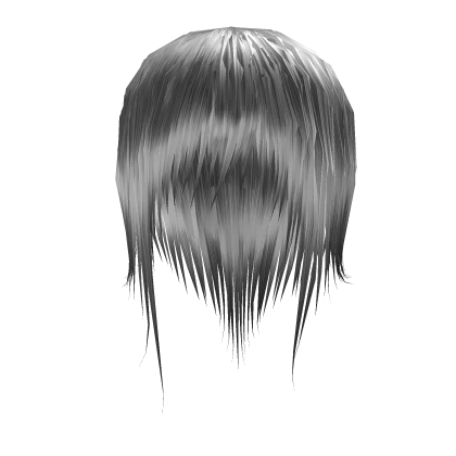 Silver Wispy Long Vkei Hair