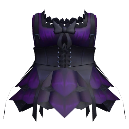 Purple Bat Dress