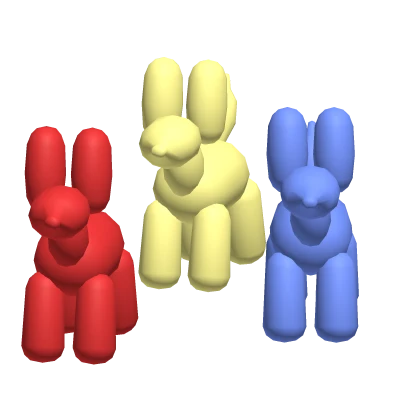 ⭐🌈 Kidcore Multiple Balloon Animals 