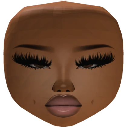 Young Baddie Latina girl Mesh Makeup Glossy lips 