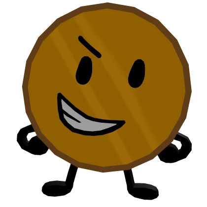 Coiny shoulder pal from BFDI / BFB