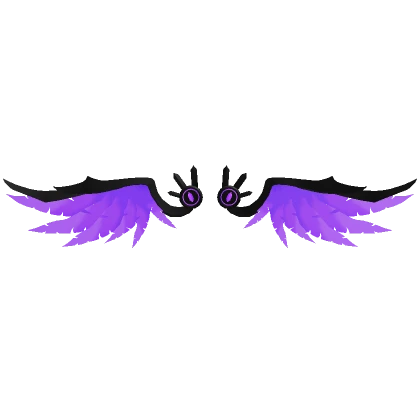 Glowing Purple Wings