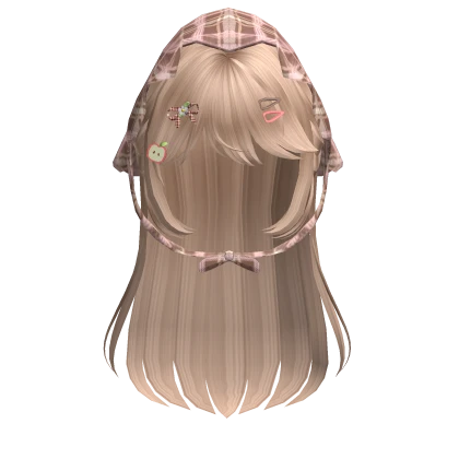 ♡ Blonde Long Hair & Neapolitan Igari Bandana