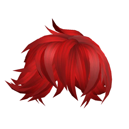 Red Messy Hairstyle 2.000