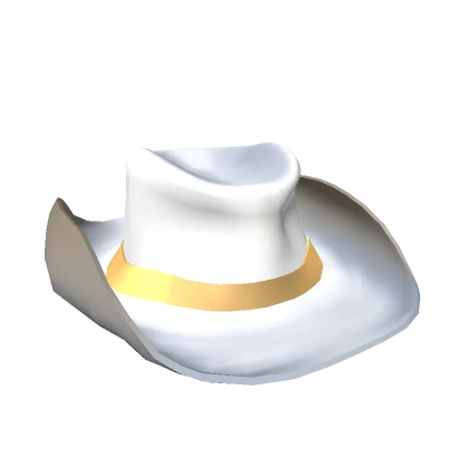 White and Gold Cowboy