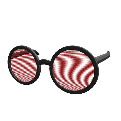 Red Transparent Glasses