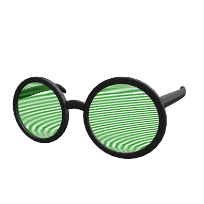 Green Transparent Glasses