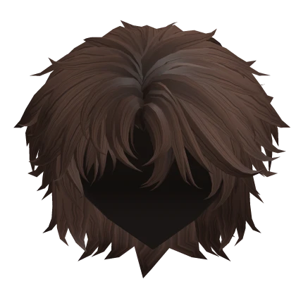 White Messy Wolfcut