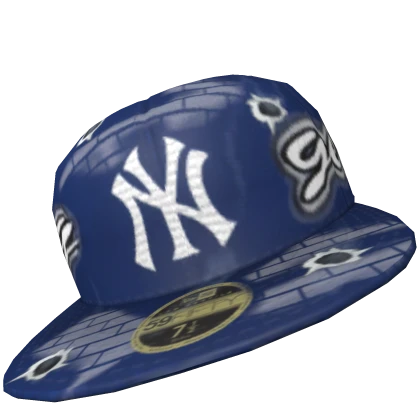 Tilted Blue NY Custom Fitted