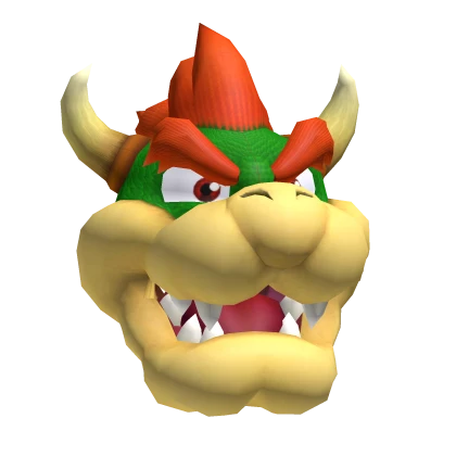 🐲 Bowser Iconic Super Bros Head