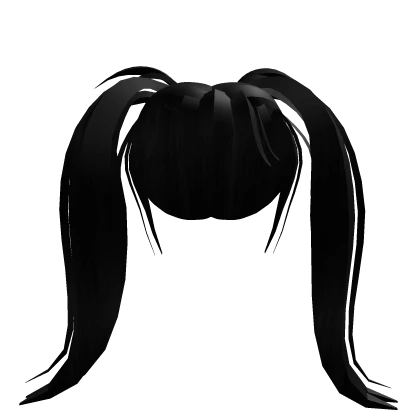 black hair