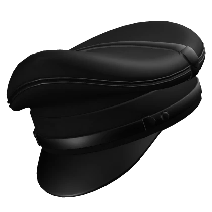 Tilted Goth Captain Cap Y2K