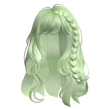 Braided Messy Waves(Green)