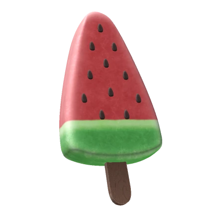 Watermelon Slice Popsicle