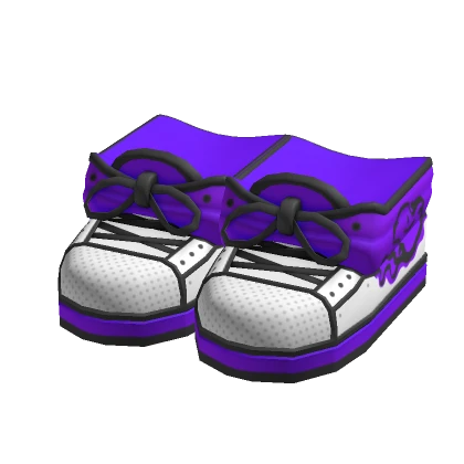 👟 Purple Sneaker Shoes