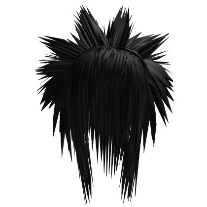 Spiky Brat Hair (Black)