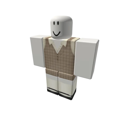 Light Academia Cute Brwn Dress Aesthetic Old Money