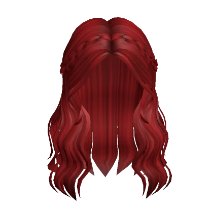 Wavy Beach Hair in Red