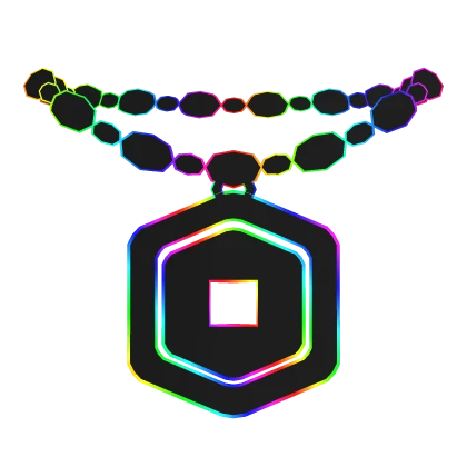 🌈 Cartoony Rainbow ROBUX Chain