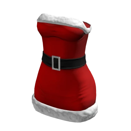 Christmas Dress Red Mrs Claus Baddie Cute Suit 🎅