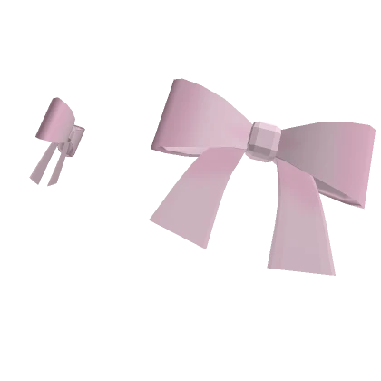 ♡﹒cute pink double bows