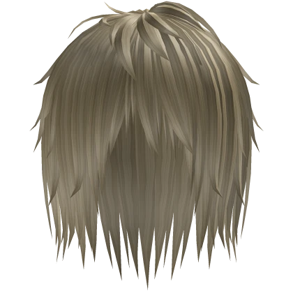 Blonde Messy Vkei Horror Punk Hairstyle