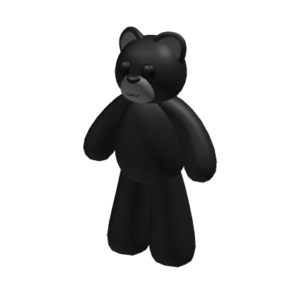 Giant Black Teddy Bear Suit