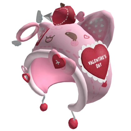 Valentine’s Hood – LoveBear Edition - Pink