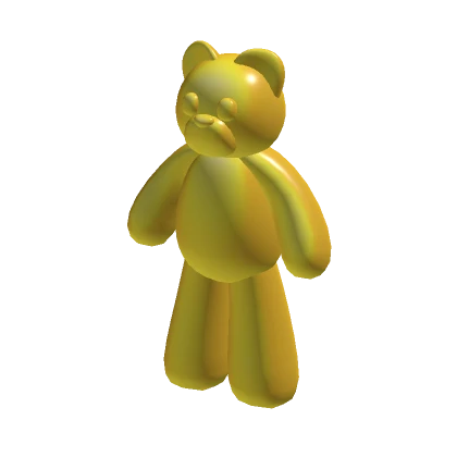 Giant Golden Teddy Bear Suit